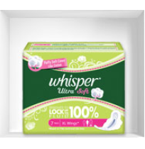 Whisper Ultra soft Extra Large size (7 pieces)